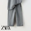 ZR Grey Interlock All Weather Trouser 13694