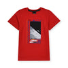 OV National Geographic Red print Shirt 10212