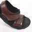 Crocodile Brown PU Sole Sandal 2739 B