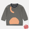 LCW Monkey Grey Knitted Sweater 11538