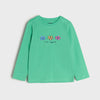 Sin Say Life is Good Green Full Sleeves Shirt 13698