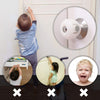 2 pcs door knob cover Baby Safety Door Knob Covers Doorknob Locks Child Children Kids Proof(random color )