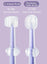 Infant Baby Silicone Toothbrush & Tongue Cleaner – Pack of 2 with PP Storage Box for Oral Care