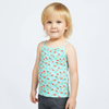 TX Watermelon Blue Sleeveless Top 3187