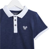 Tenso Silver Blue Polo Shirt 5031