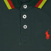 Green Germany Collar Stripes Small Pony Polo 5062
