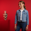 Dopo Hearts Denim Jacket 13882