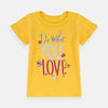 HM Do What you Love Yellow Shirt 7740