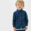 UN Green and Blue Casual Check Shirt 2434