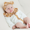 Nicole Miller Fur Romper with Headband #13236