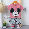 Imported Mickey 3 Quarter and Shirt Set #12404