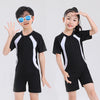 Black Quick Drying Unisex Swimsuit 13602