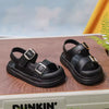 Black Washable Long Soft Sandal 2776 B