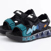 OK Black Washable Long Soft Sandal 2775 B