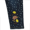 Polka Dots Embroided Dungaree 13556