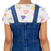 Steve Hearts Dungaree Shirt 2-piece Dress Set 13438