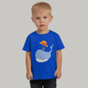 DU PR Whale Blue Shirt 5082