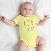 LSN Light Yellow Bodysuit 3976