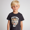 Dark Grey Wild Lion Organic Cotton Shirt 8268