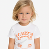 Cayo Cargo Orange White Shirt 7753