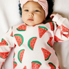 Watermelon Pink Terry Sweatshirt 12624