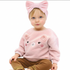 CA Pink Brown Fleece Winter Set Tracksuit 13323