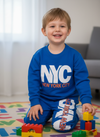 NYC Royal Blue Terry Tracksuit 13764