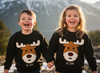 Moose Black Embroided Sweatshirt 13770