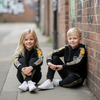 Hype Embroided Black Tracksuit 13847