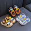Construction Truck Blue Soft Sandal 2754 A