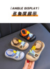 Construction Truck Blue Soft Sandal 2754 A