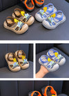 Construction Truck Brown Soft Sandal 2754 B