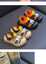 Construction Truck Brown Soft Sandal 2754 B