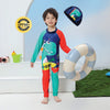Dino Sport Swimsuit with Cap 13646