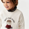 MN Best Day Ever Towel Embroided Sweatshirt 13724