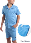 Ben Sherman Sky Lining Shirt Shorts Set 13581