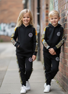 Hype Embroided Black Tracksuit 13847