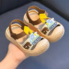 Construction Truck Brown Soft Sandal 2754 B