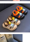 Construction Truck Brown Soft Sandal 2754 B