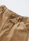 ZR Camel Brown Canvas Pant 13622