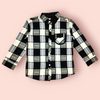 Black & White Check Shirt 13501