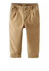 ZR Camel Brown Canvas Pant 13622