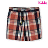 Multicoloured Cotton Check Shorts