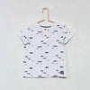 KIB Into The Sea Fish Grey Shirt 7224