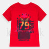 Red Los Angeles Printed T-shirt 1439