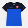 UE Blue France Printed T-shirt 1671