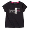 Kiddie Black Split Logo T-shirt