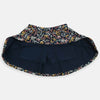 TG Dark Blue Flower Printed Skirt