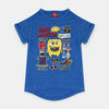 KI KO Crazy Monsters Blue Shirt 3019