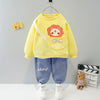 Yellow Shirt with Pant Trouser 2PCS Set